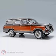 1:18 Jeep GRAND WAGONEER 1989  - Black / Cherry & Wood Panels
