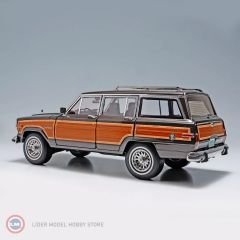 1:18 Jeep GRAND WAGONEER 1989  - Black / Cherry & Wood Panels