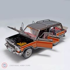 1:18 Jeep GRAND WAGONEER 1989  - Black / Cherry & Wood Panels