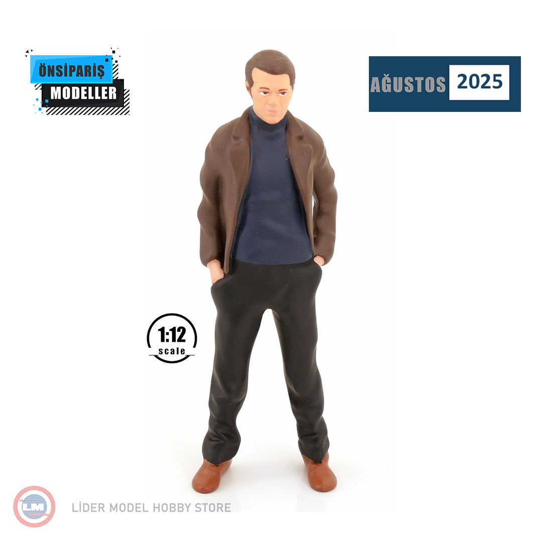 1:12 KK Scale Steve Mcqueen 'Bullitt' Figür KKFIG016