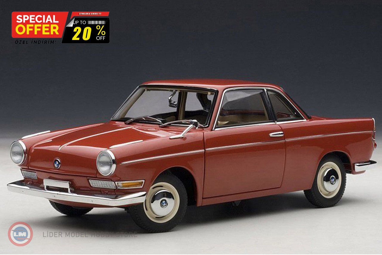 1:18 1960 BMW 700 SPORT COUPE (SPANISHRED)