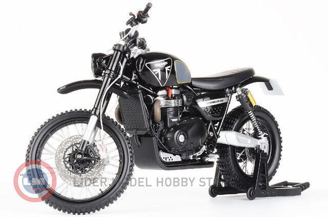 1:12 Triumph SCRAMBLER 1200 - 007 JAMES BOND 'NO TIME TO DIE' Motosiklet