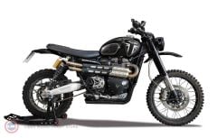 1:12 Triumph SCRAMBLER 1200 - 007 JAMES BOND 'NO TIME TO DIE' Motosiklet
