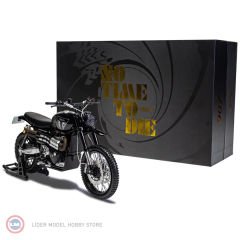 1:12 Triumph SCRAMBLER 1200 - 007 JAMES BOND 'NO TIME TO DIE' Motosiklet