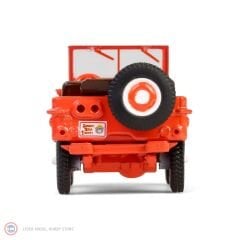 1:64 Greenlight 1944 Jeep Willys MB Smokey Bear 80th Anniversary