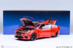 1:18 Autoart 2023 Dodge Charger Scat Pack Widebody TorRed