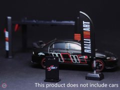 1:64 Garage Lift & Tools Set Ralliart