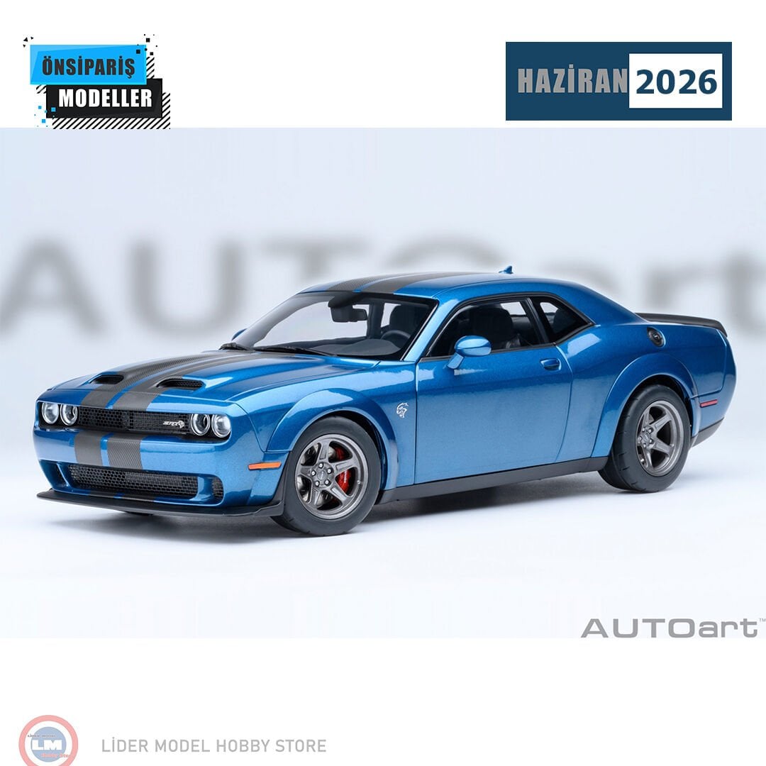 1:18 Autoart Dodge Challenger SRT Superstock 2023 (Frostbite)