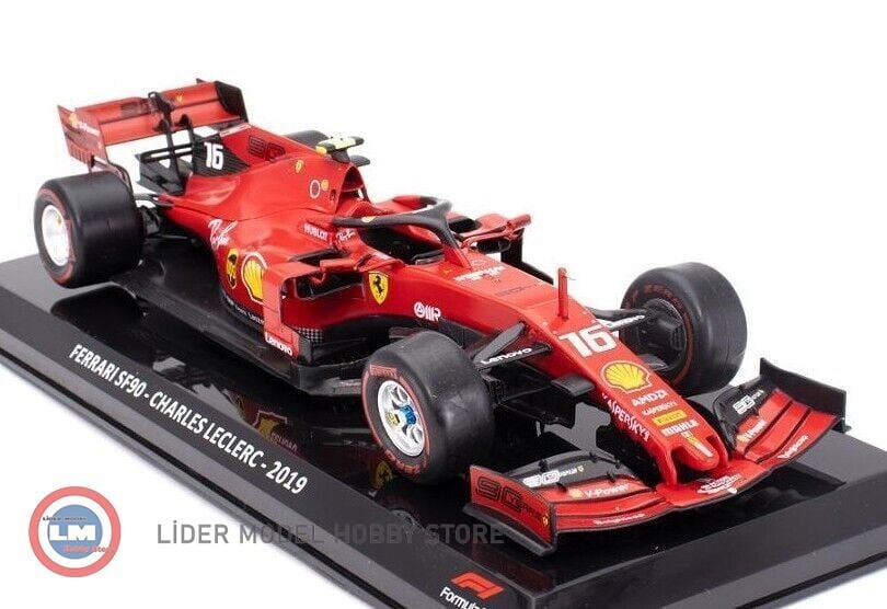 1:24 Atlas 2019 FERRARI SF90 #16 - CHARLES LECLERC - Formula 1