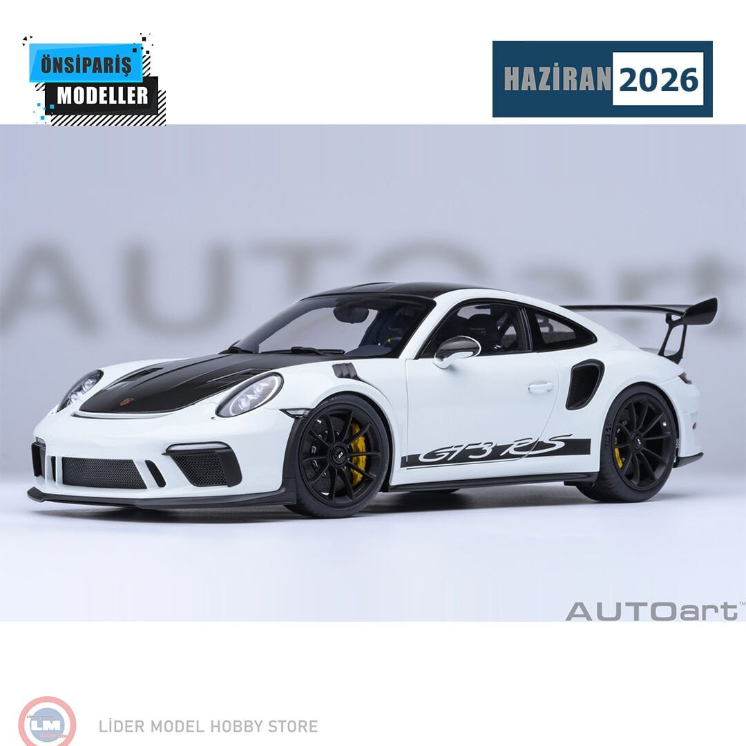 1:18 Autoart 2019 Porsche 911 (991.2) GT3 RS Weissach Package