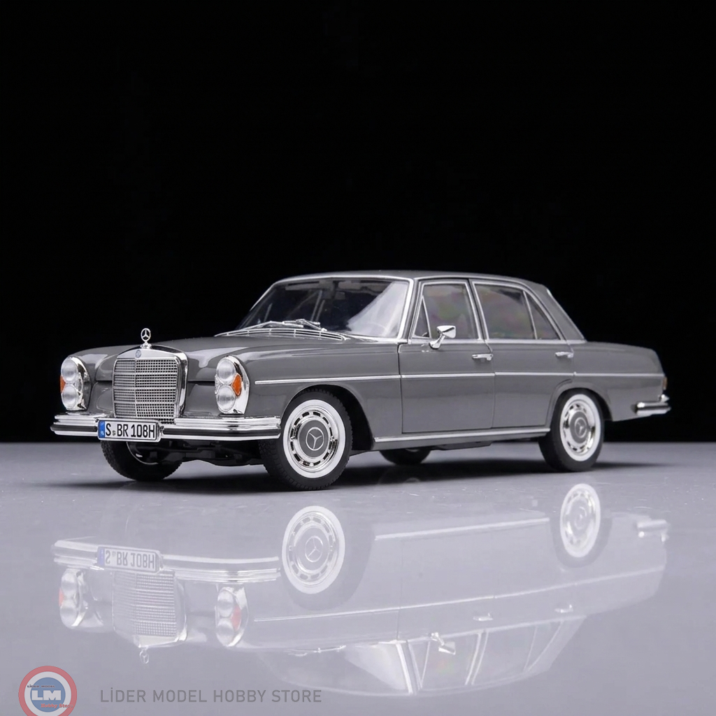 1:18 Norev 1968 Mercedes Benz 280SE W108 Arabic Grey