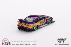 1:64 2022 Nissan Silvia S15 LB-Super Silhouette #555 2022 Formula Drift Japan