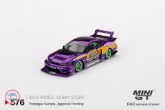 Mini GT - 1:64 2022 Nissan Silvia S15 LB-Super Silhouette #555