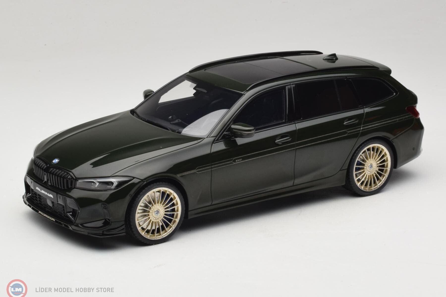 1:18 GT Spirit 2025 BMW 3 Series Touring Alpina B3 GT  Green