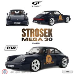 1:18 GT Spirit 2024 Porsche Strosek Mega 30 Blue