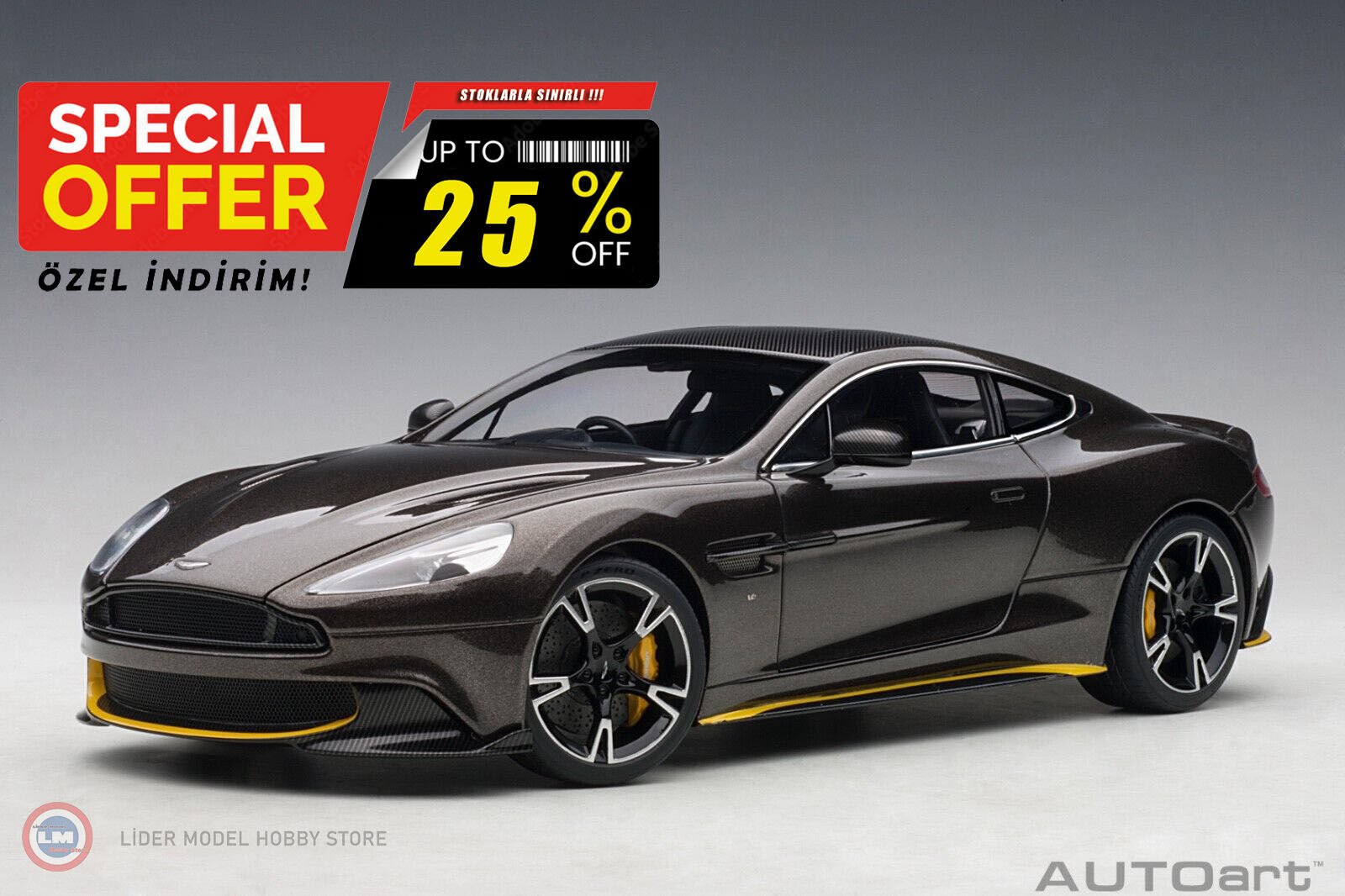 Autoart - 1:18 2017 Aston Martin Vanquish S V12 - 12.575,26 TL