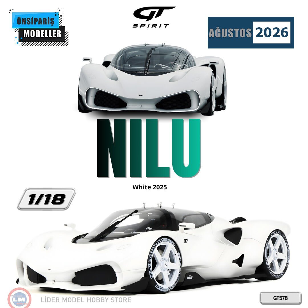 1:18 GT Spirit 2025 Nilu White