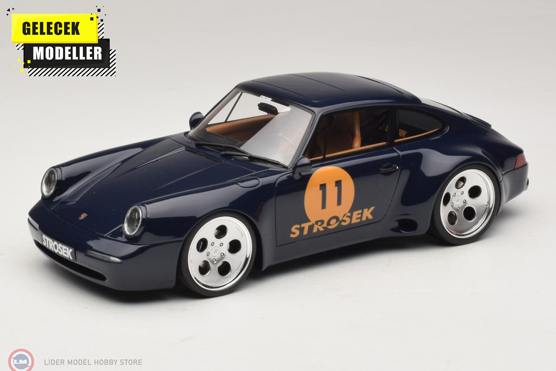 1:18 GT Spirit 2024 Porsche Strosek Mega 30 Blue