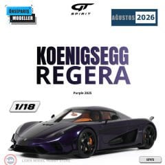 1:18 GT Spirit 2025 Koenigsegg Regera Purple