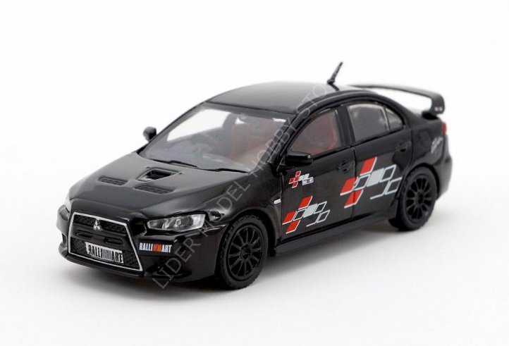 1:64 Mitsubishi Lancer Evo X Rallyart