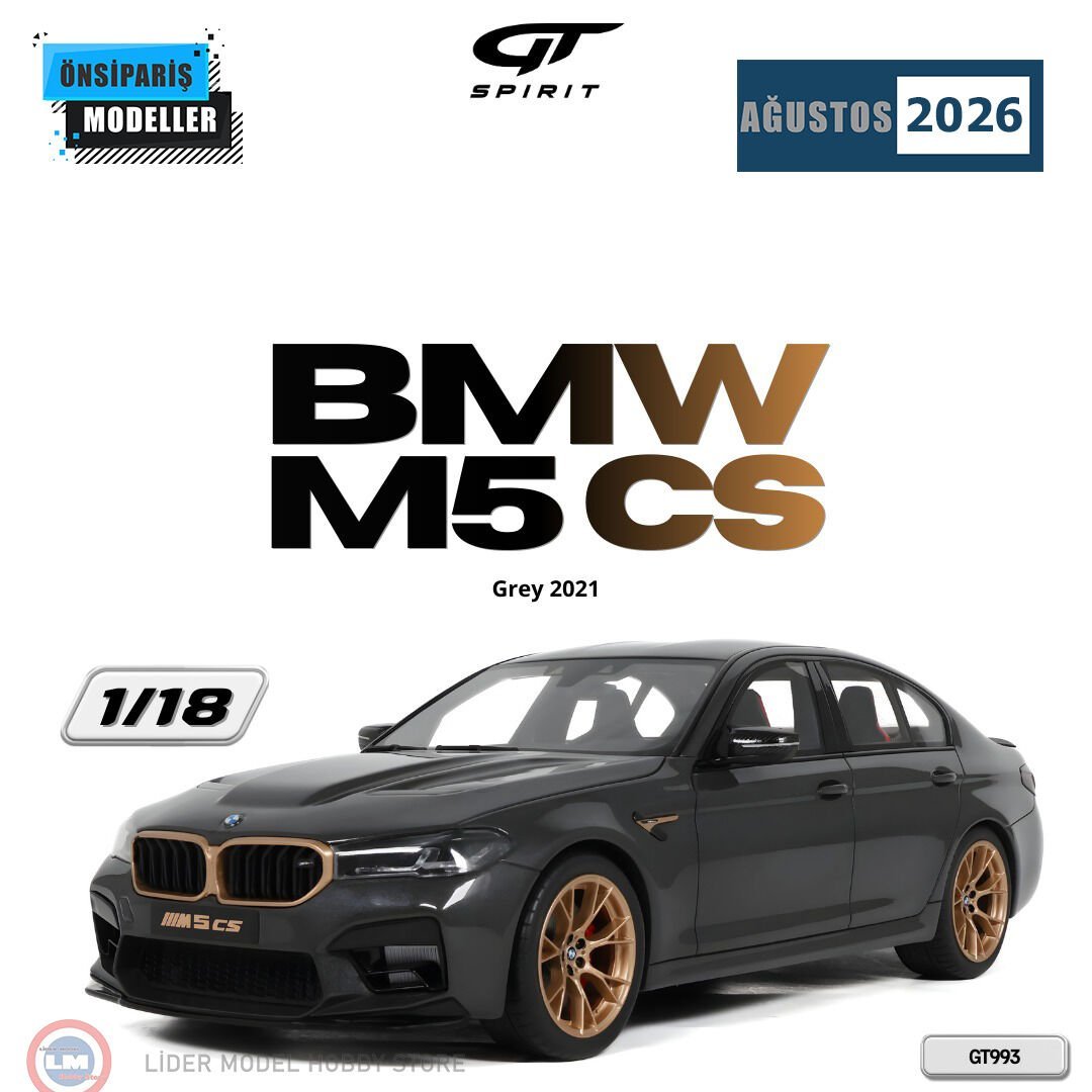 1:18 GT Spirit 2021 BMW M5 CS Grey