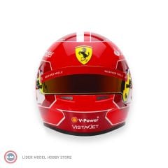 1:2 Miniature Helmets 2024 Ferrari Scuderia F1 Helmet - Kask Charles Leclerc