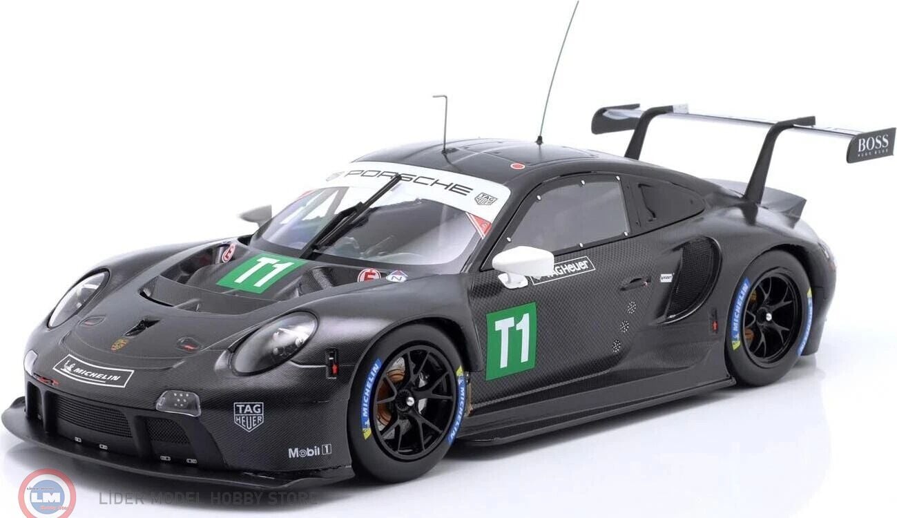 1:18 IXO 2022 Porsche 911 RSR #T1 - Testcar black