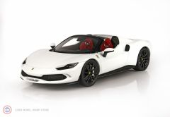 1:18 Ferrari 296 GTS White Cervino