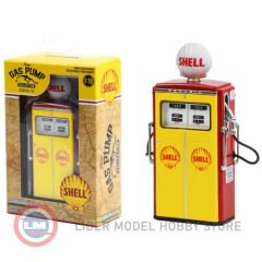 1:18 1954 Tokheim 350 Twin Gas Pumps - Vintage Shell
