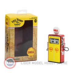 1:18 1954 Tokheim 350 Twin Gas Pumps - Vintage Shell