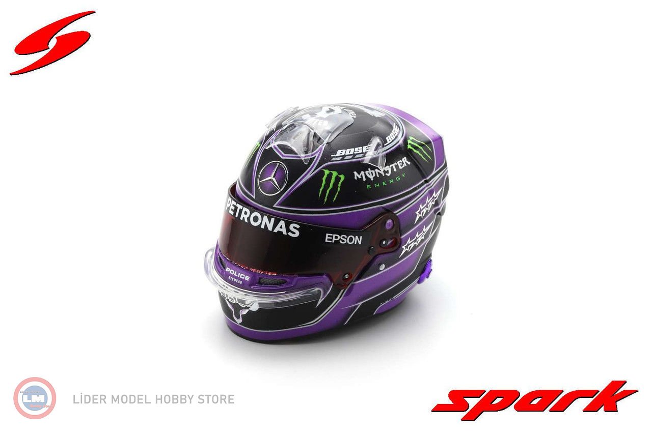1:5 Spark Lewis Hamilton Turkish GP Kask - F1 World Championship 2020
