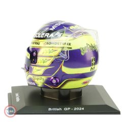 1:5 Spark Mercedes Benz Kask AMG PETRONAS F1 TeamLewis Hamilton-British GP -2024