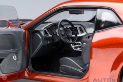 1:18 Autoart 2022 Dodge Challenger RT SCAT PACK SHAKER WIDEBODY - (Sinamon Stick)