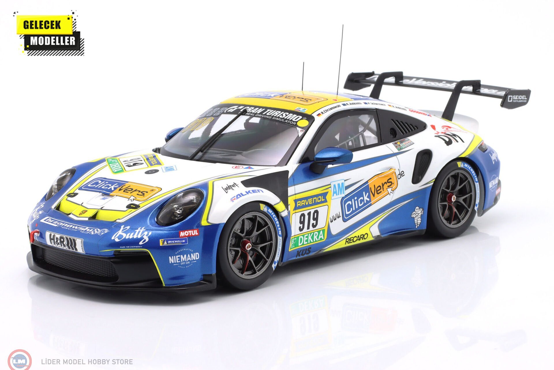 1:18 IXO 2025 Porsche 911 GT3 Cup #919 24h Nürburgring