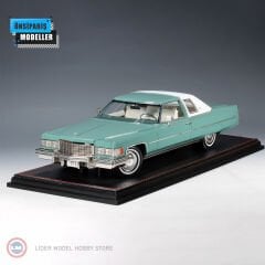 1:18 GLM/Stamp Model 1976 Cadillac Coupe de Ville Dunbarton Green