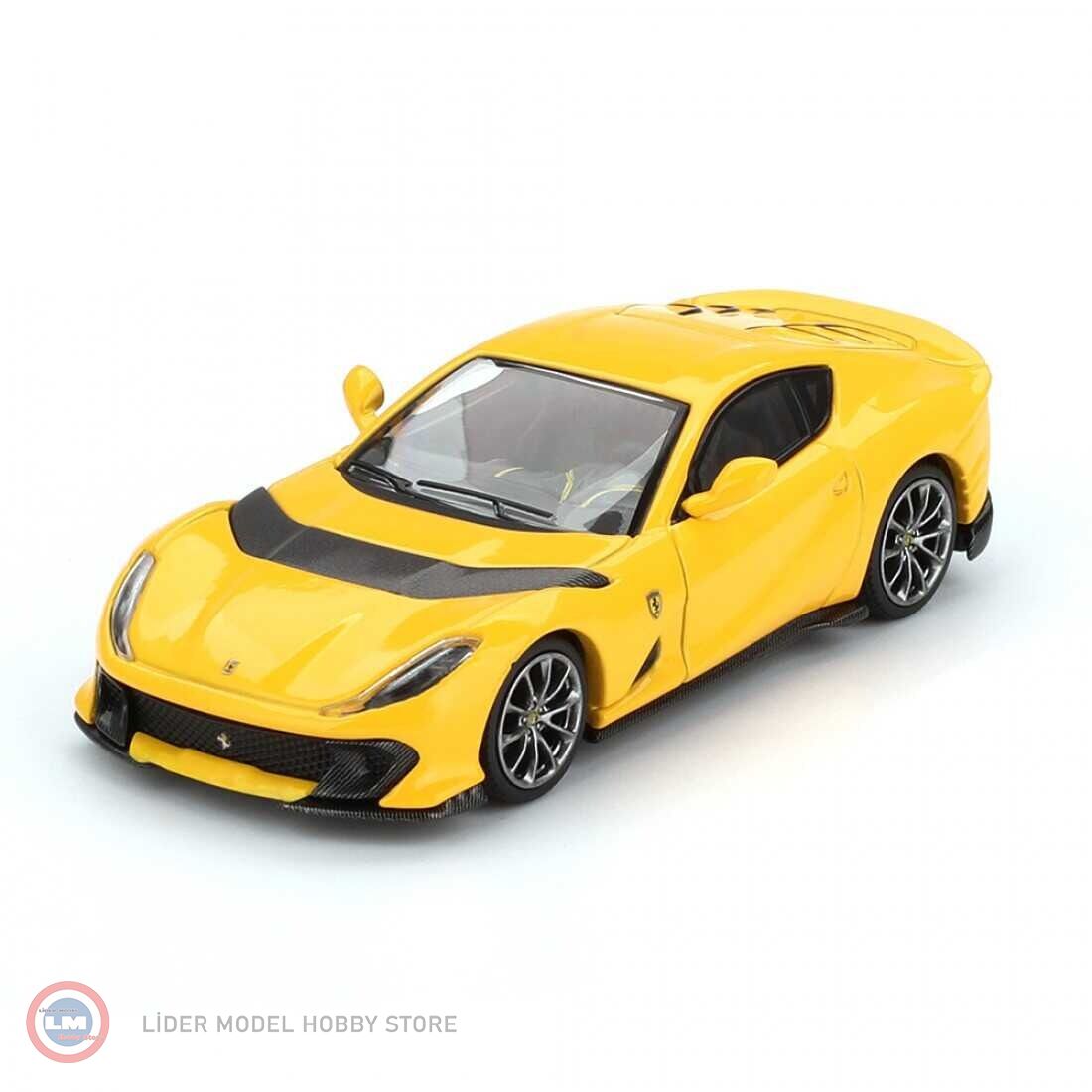 1:64 BBR 2023 Ferrari 812 Competizione Giallo Modena