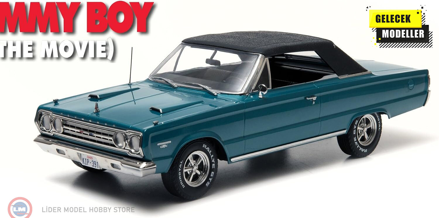 1:18 Greenlight 1967 Plymouth Belvedere GTX convertible Tommy Boy 1995
