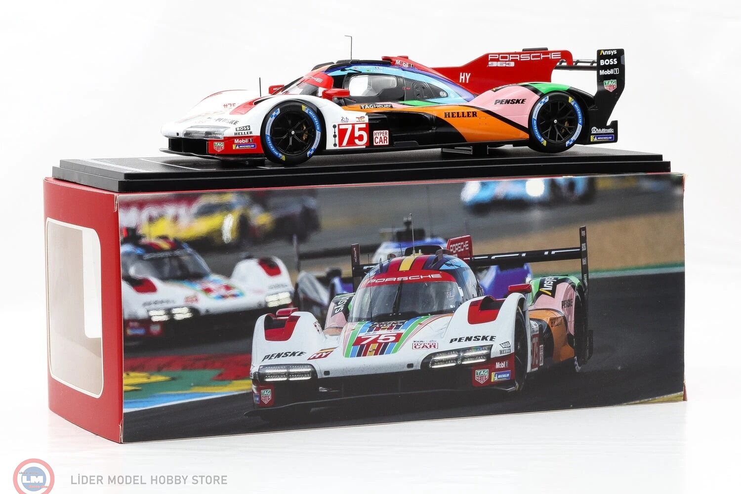 1:18 IXO 2023 Porsche 963 #75 24h LeMans