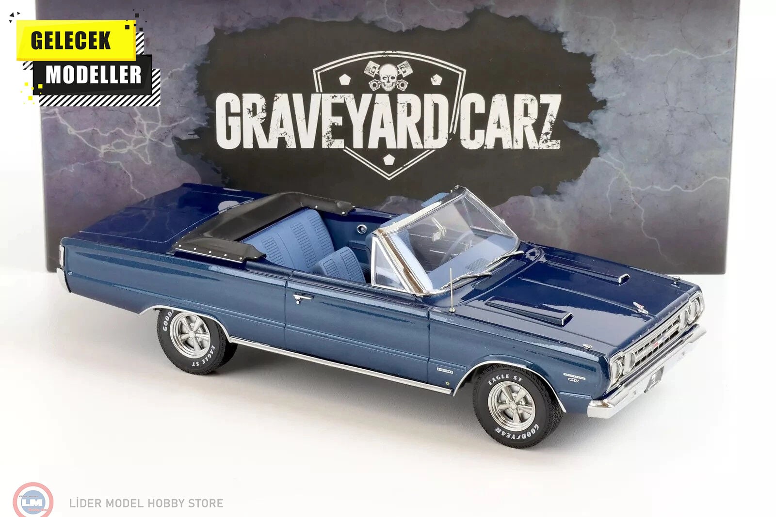 1:18 Greenlight 1967 Plymouth Belvedere GTX Convertible Graveyard Carz TV Series