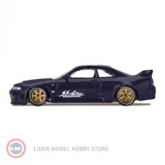 1:64 Mini GT Kaido KHMG163 1995 Nissan Skyline GT-R R33 Active Carbon R V2