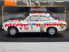 1:18 IXO 1974 Ford Escort MK I RS 1600 - #1 - 1000 Lakes Rally- T.MakinenH.Liddon