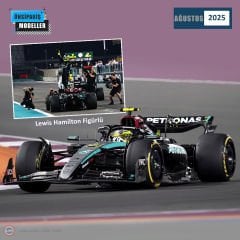 1:18 Mercedes Benz AMG Petronas #44 Abu Dhabi GP 2024 Formula 1 W15 EQ - LAST RACE -Lewis Hamilton Figürlü