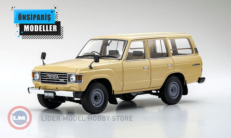 1:18 1980 Toyota Land Cruiser 60 Krem