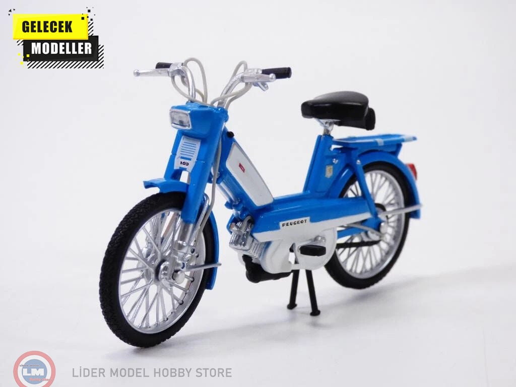 1:18 Norev 1972 Peugeot 103 Motosiklet