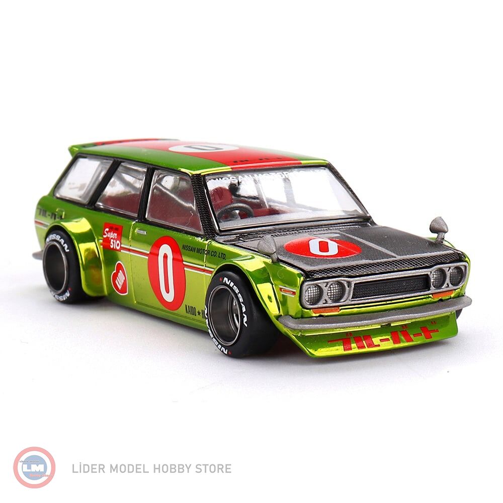 1:64 Mini GT Kaido 1969 DATSUN 510 KAIDO HOUSE N 0 SW STATION WAGON