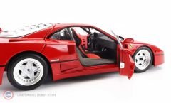 1:18 1987 Ferrari F40 WITH LEXAN WINDOWS