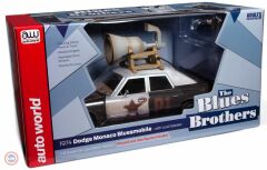 1:18 Autoworld 1974 Dodge Monaco Police Pursuit Blues Brothers