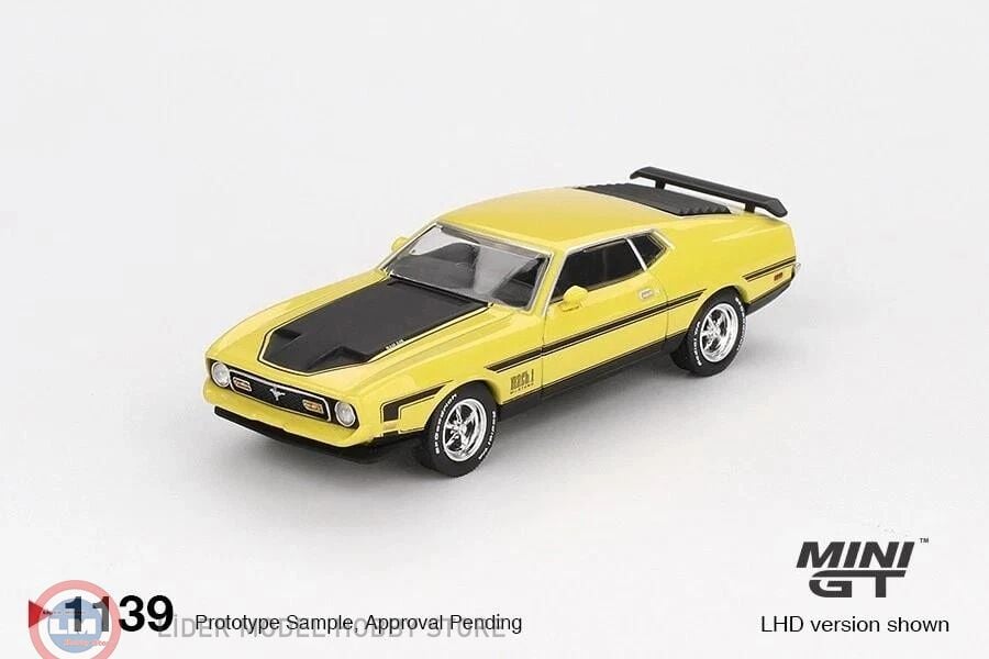 1:64 Mini GT 1969 Ford  Mustang Mach1