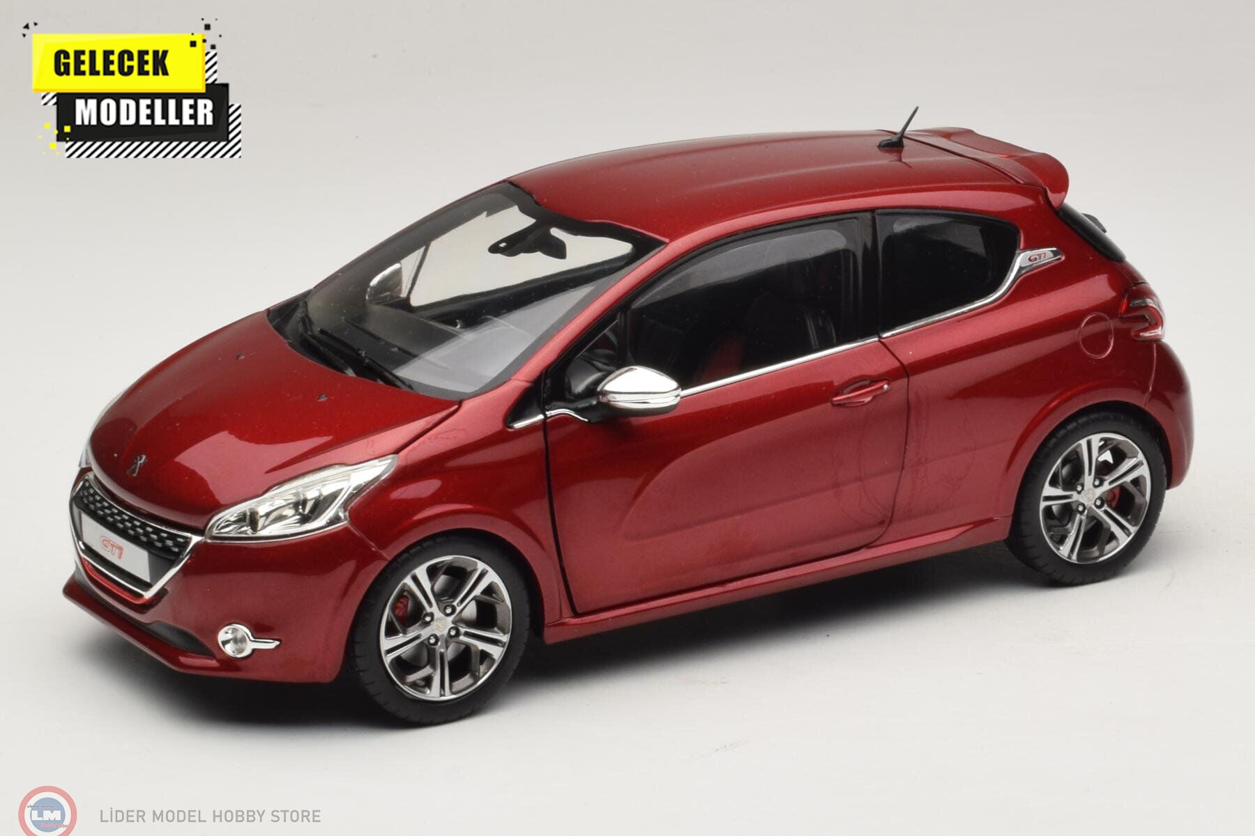 1:18 Norev 2013 Peugeot 208 GTI Rubis Red