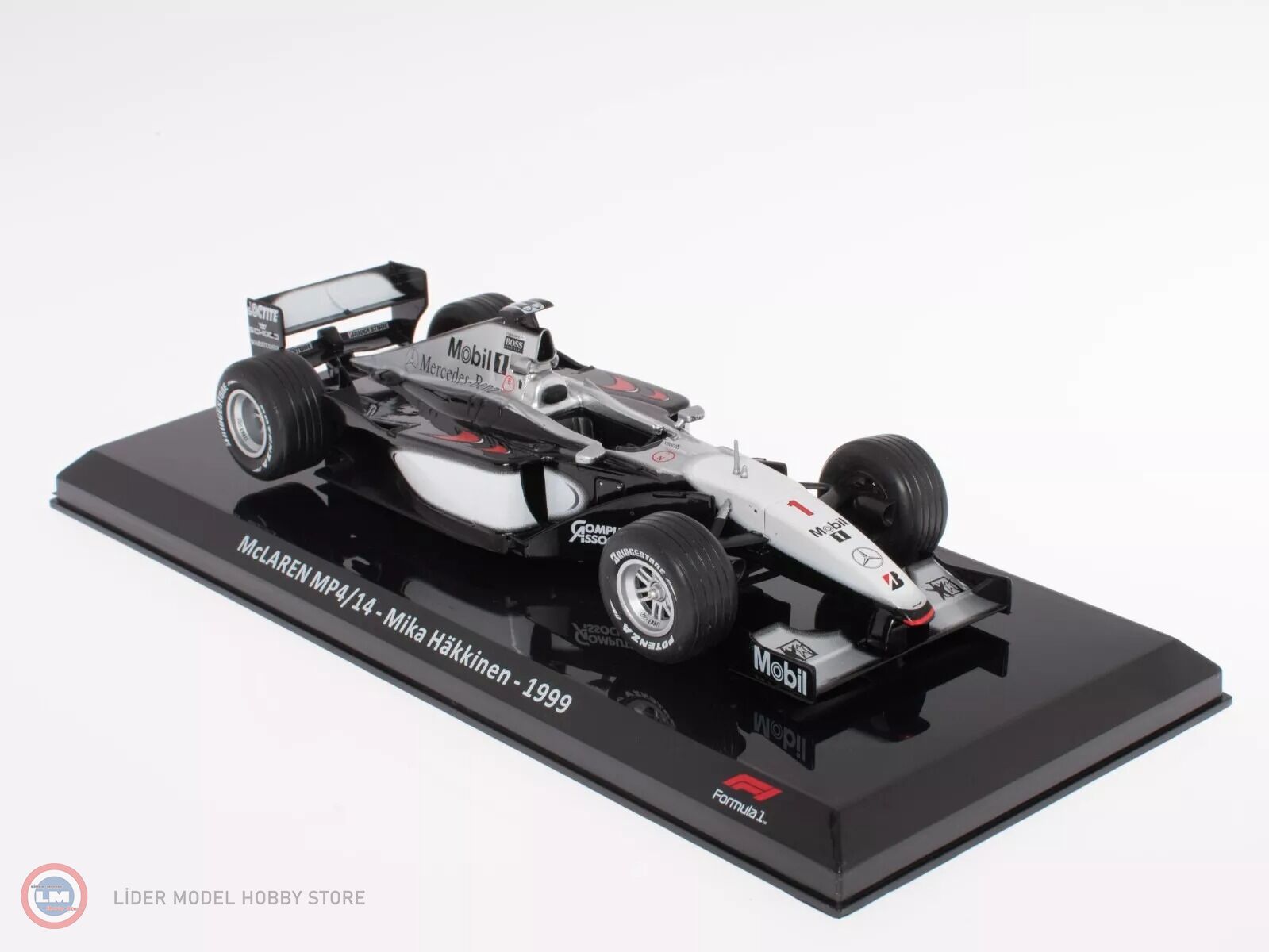 1:24 Atlas Mclaren MP414 #1 M. Hakkinen - Formula 1 - Weltmeister 1999
